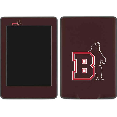 Brown University Bears Logo Amazon Kindle Skin